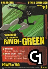 Raven - Green - Foil